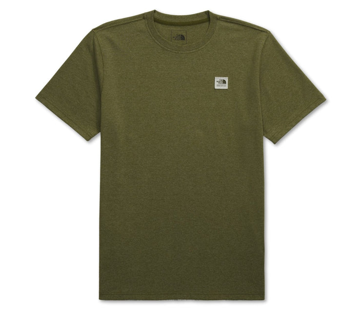 Heritage Patch Heathered Tee - Forest Olive