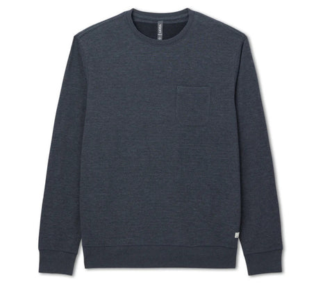 Jeffreys Crew 2.0 - Navy Heather