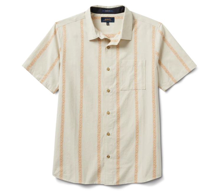 Journey Shirt - Almond Stipe