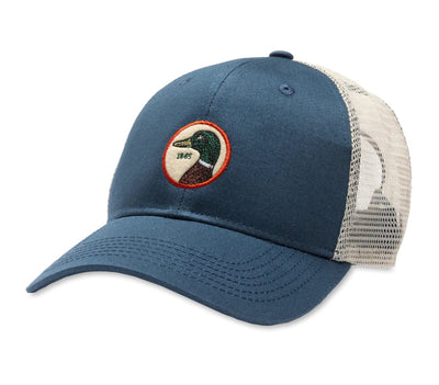 Duck Patch Trucker Hat - Mineral Blue