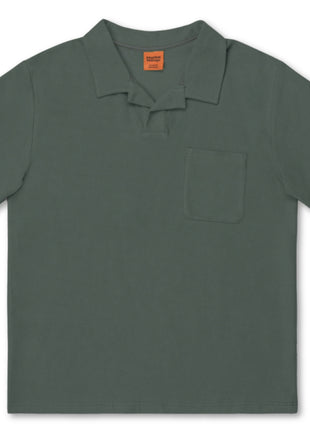 Vintage Terry Polo - Silver Pine