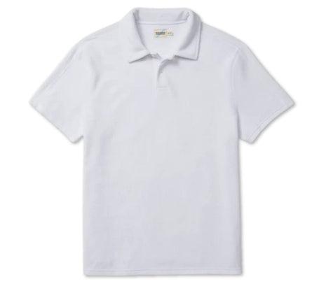 Ravello Terry Polo - White