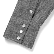 Reagan Pearl Snap Shirt - Washed Black