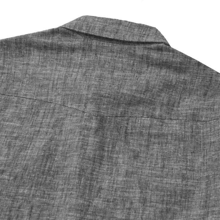 Reagan Pearl Snap Shirt - Washed Black