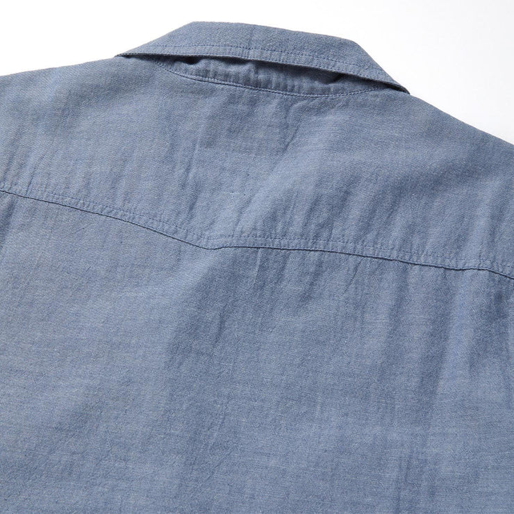 Whippersnapper Chambray Shirt - Light Wash