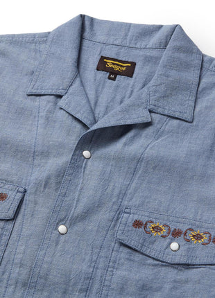 Whippersnapper Chambray Shirt - Light Wash