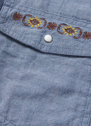 Whippersnapper Chambray Shirt - Light Wash