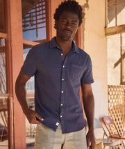 Stretch Selvage Shirt - Mood Indigo