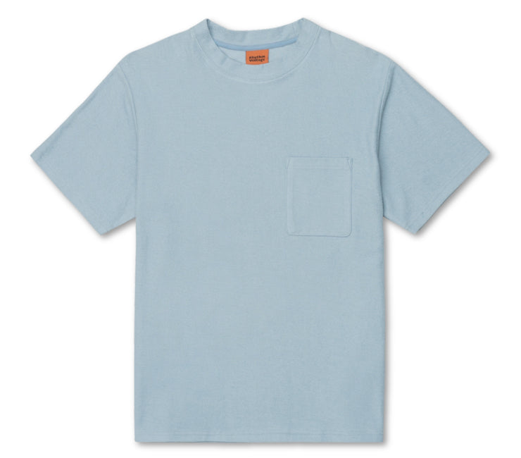 Vintage Terry T-Shirt - Blue