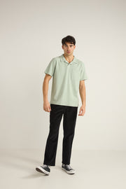 Vintage Terry Polo - Seafoam