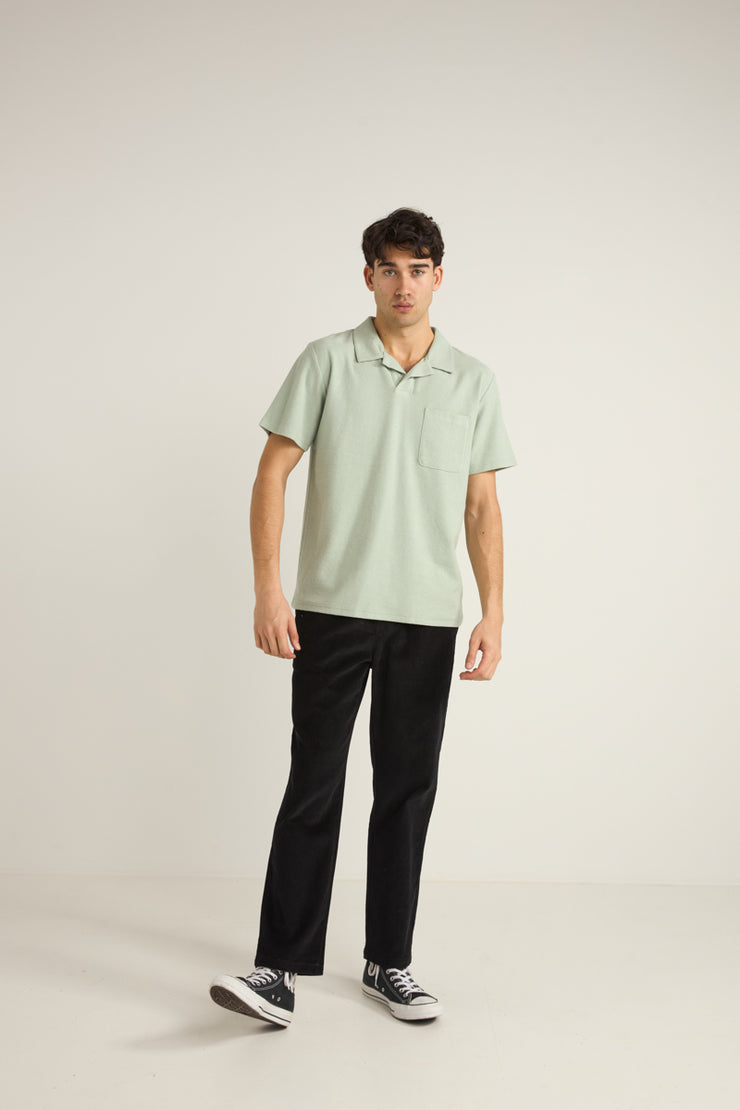 Vintage Terry Polo - Seafoam