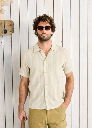 Nurture Striped Shirt - Herb