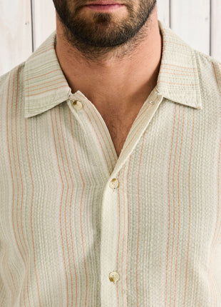 Nurture Striped Shirt - Herb