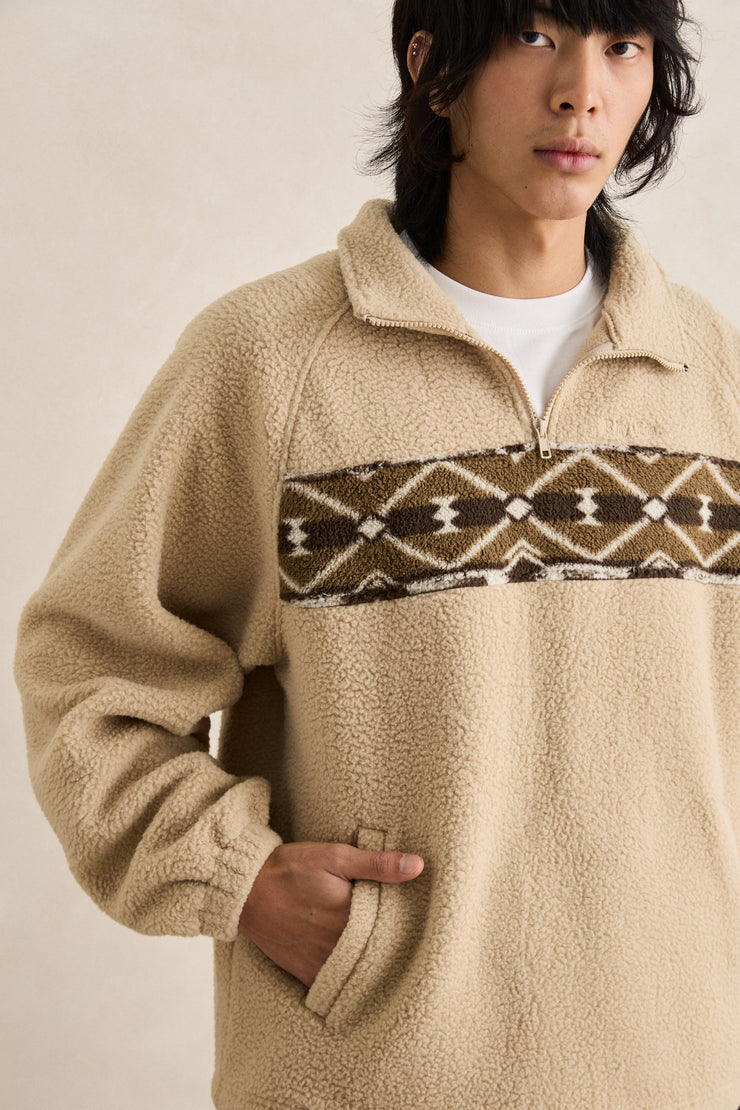 High Plains Fleece 1/4 Zip - Desert