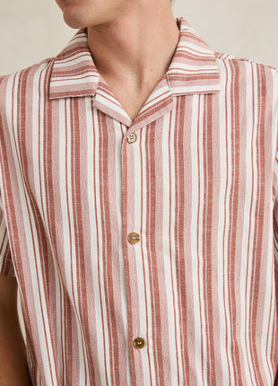 Vacation Stripe Shirt - Natural