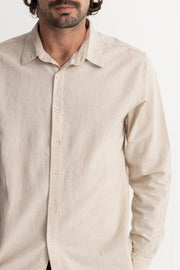 Classic Linen LS Shirt - Sand