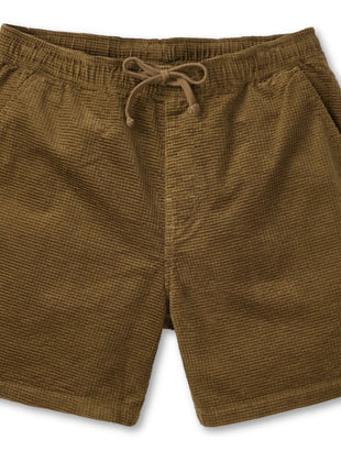 Ward Corduroy Short 6.5" - Coffee