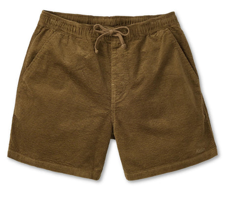 Ward Corduroy Short 6.5" - Coffee
