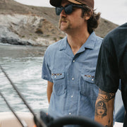 Whippersnapper Chambray Shirt - Light Wash