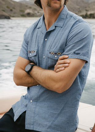 Whippersnapper Chambray Shirt - Light Wash