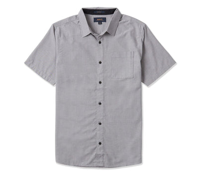 Well Worn Oxford Shirt - Smoke Grey