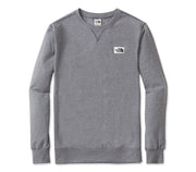 Heritage Patch Crew - Gray Heather Outerwear The North Face Gray Heather S 