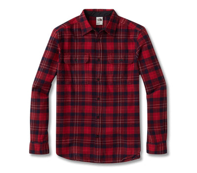 Arroyo Flannel - Heritage Red Plaid Tops The North Face Heritage Red Plaid S 