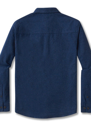 Major Chamois Flannel - Lake Blue Tops Dakota Grizzly 