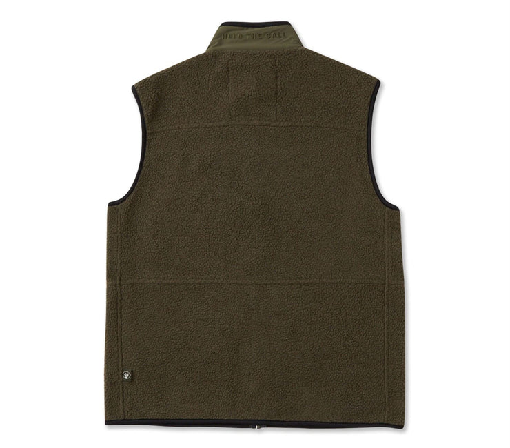 Chisos Fleece Vest - Hideout Green Outerwear Howler Bros 