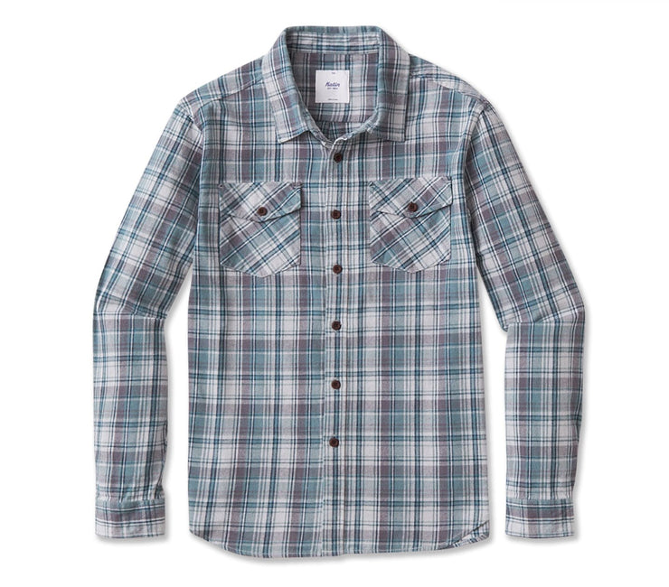 Fred Flannel - Cool Gray Tops Katin Cool Gray S 
