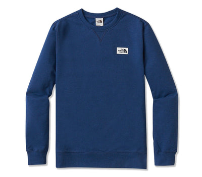 Heritage Patch Crew - Shady Blue Tops The North Face Shady Blue S 