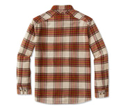 Freemont Flannel Shirt - Cream Plaid Tops Pendleton 
