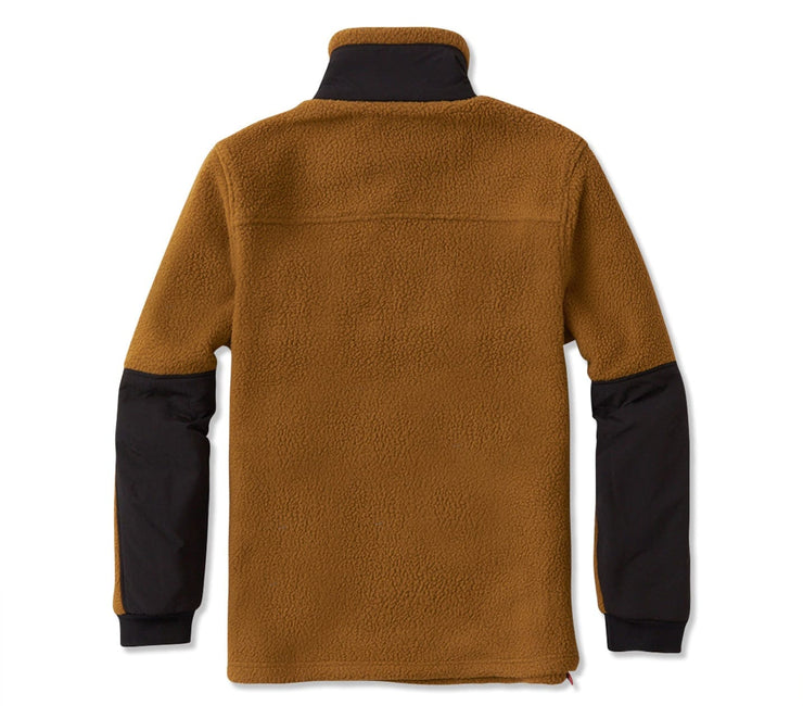 Mountain Fleece Pullover - Dark Khaki Outerwear Topo Designs 