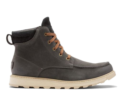Madson Moc Toe Waterproof Boot - Coal Footwear Sorel Coal 9 
