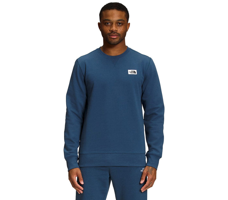 Heritage Patch Crew - Shady Blue Tops The North Face 