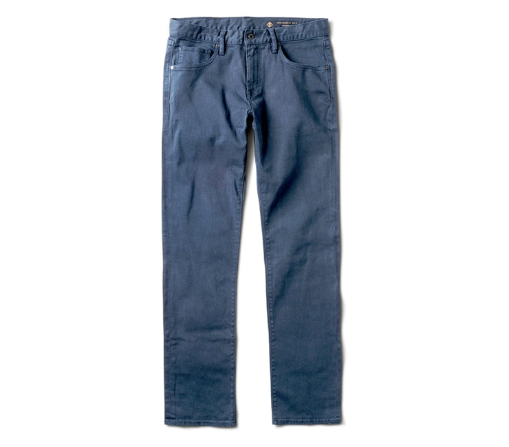 HWY 128 Broken Twill Jeans - Blue