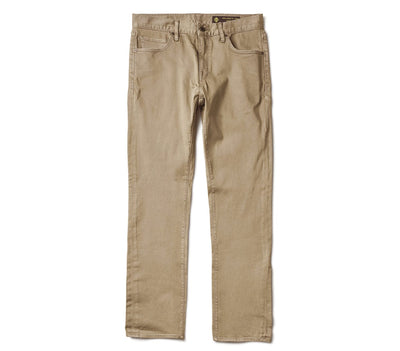 HWY 128 Broken Twill Jeans - Desert Khaki