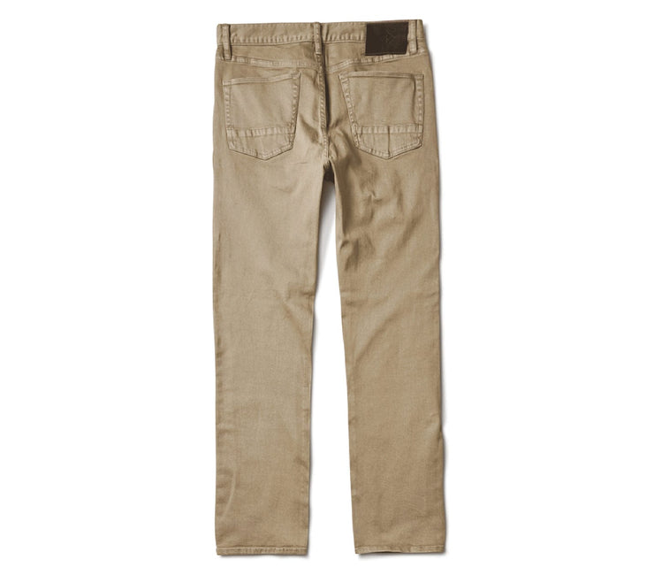 HWY 128 Broken Twill Jeans - Desert Khaki