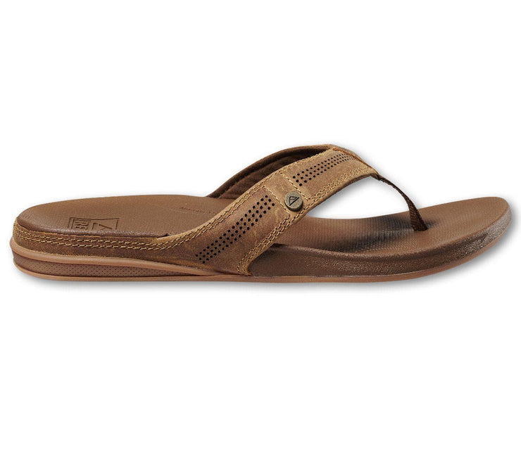 Cushion Lux Leather Sandals - Toffee Footwear REEF Toffee 9 