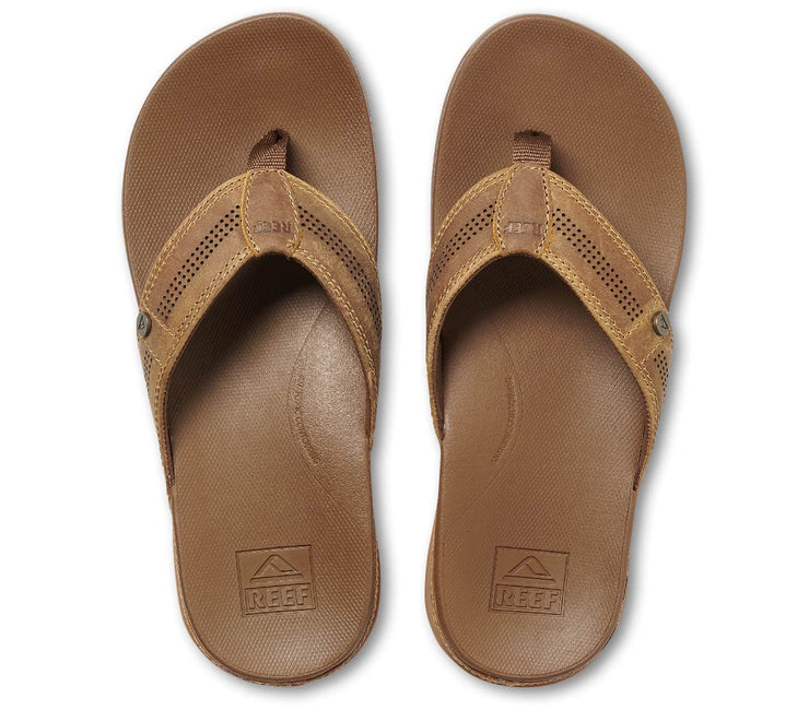 Cushion Lux Leather Sandals - Toffee Footwear REEF 