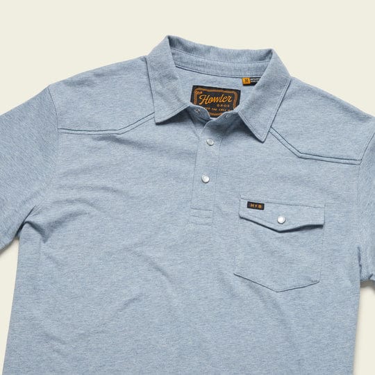Ranchero Polo - Vintage Blue Heather