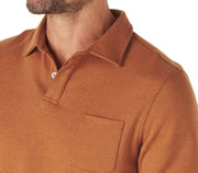 Puremeso Weekend Polo - Almond Tops The Normal Brand 