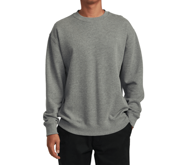Day Shift Crew - Athletic Grey Heather Tops RVCA 
