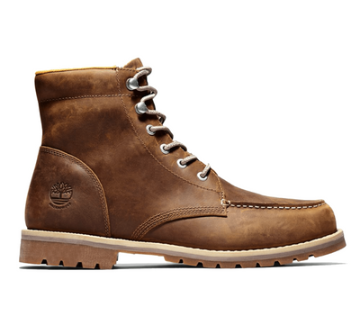 Redwood Falls Moc Toe Waterproof Boots - Rust Leather Footwear Timberland Rust Full-Grain Leather 9 