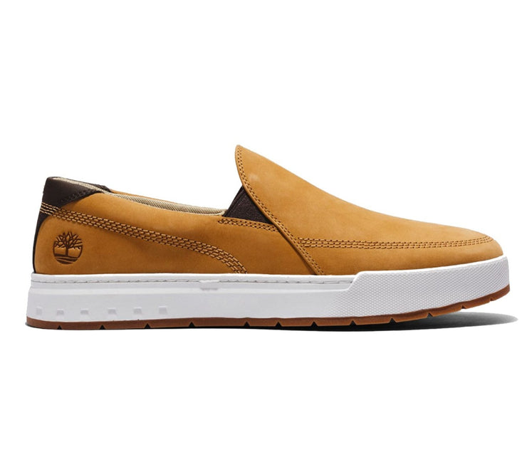 Maple Grove Slip On Sneaker - Wheat Nubuck Leather