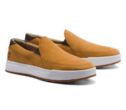 Maple Grove Slip On Sneaker - Wheat Nubuck Leather