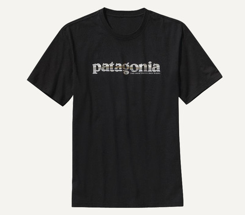 Patagonia 73 Text Logo Tee