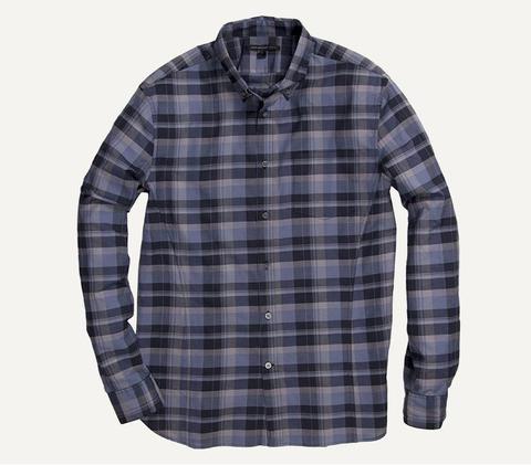 Summer Weight Plaid Button Down
