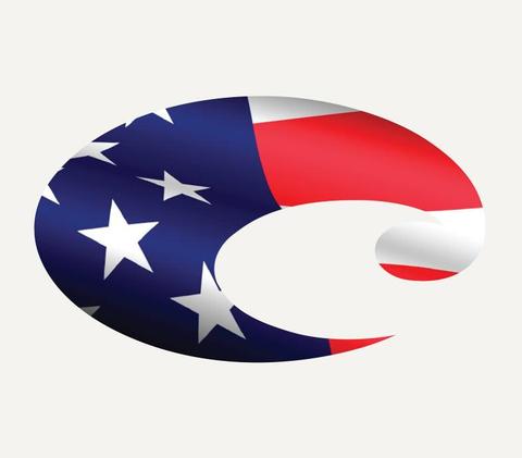 Large Costa Flag Sticker Decal